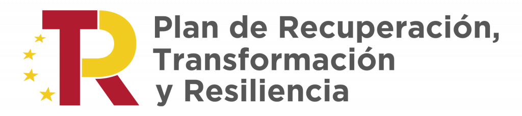 Logo Plan de Recuperación, Transformación y Resiliencia 