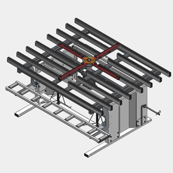 BMR-BGX / Banco basculante con cruceta giratoria