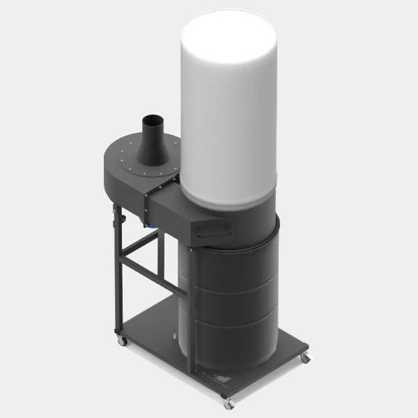 ASP-3CV-B - Aspirador industrial con bidón